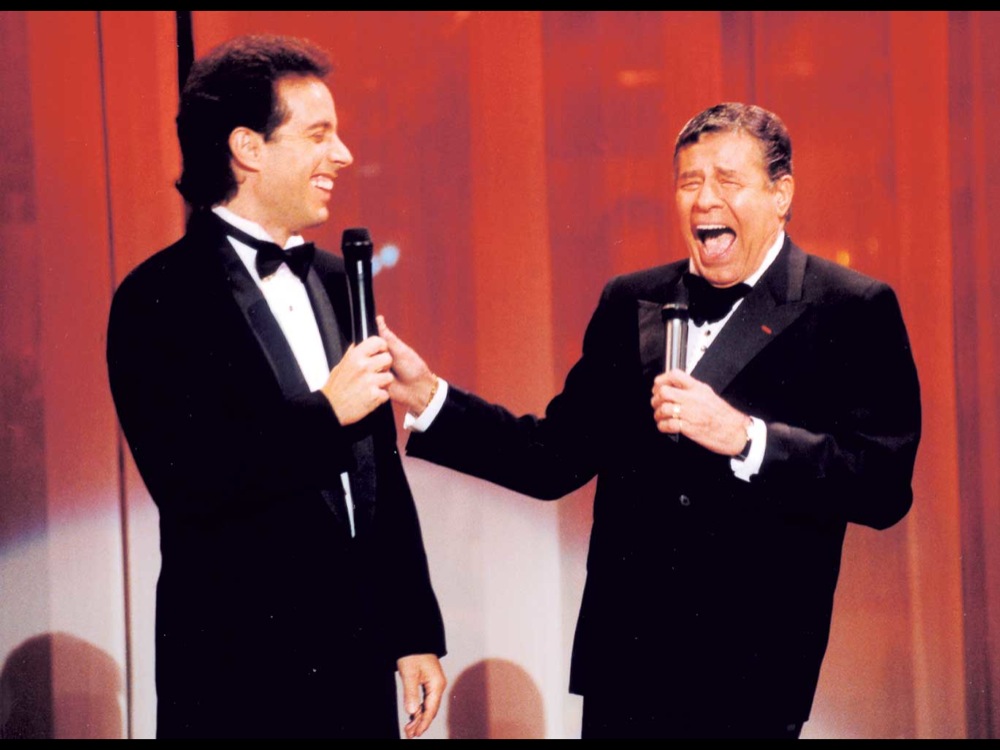 Jerry Lewis and Jerry Seinfeld