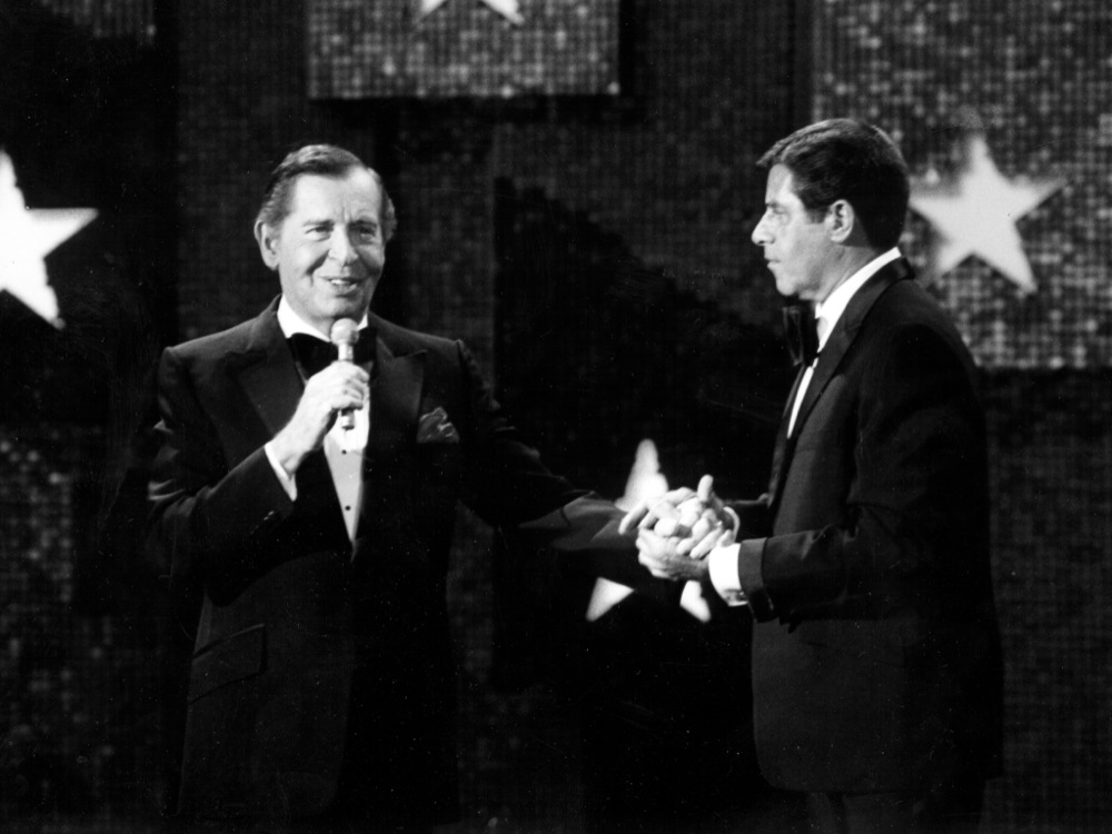 Jerry Lewis and Milton Berle