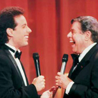 Jerry Lewis with Jerry Seinfeld
