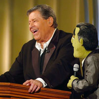 Jerry Lewis with the Muppets