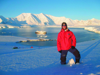 Rob Besecker exploring Antarctica