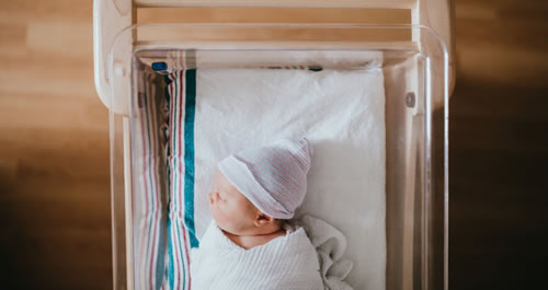 baby in bassinet
