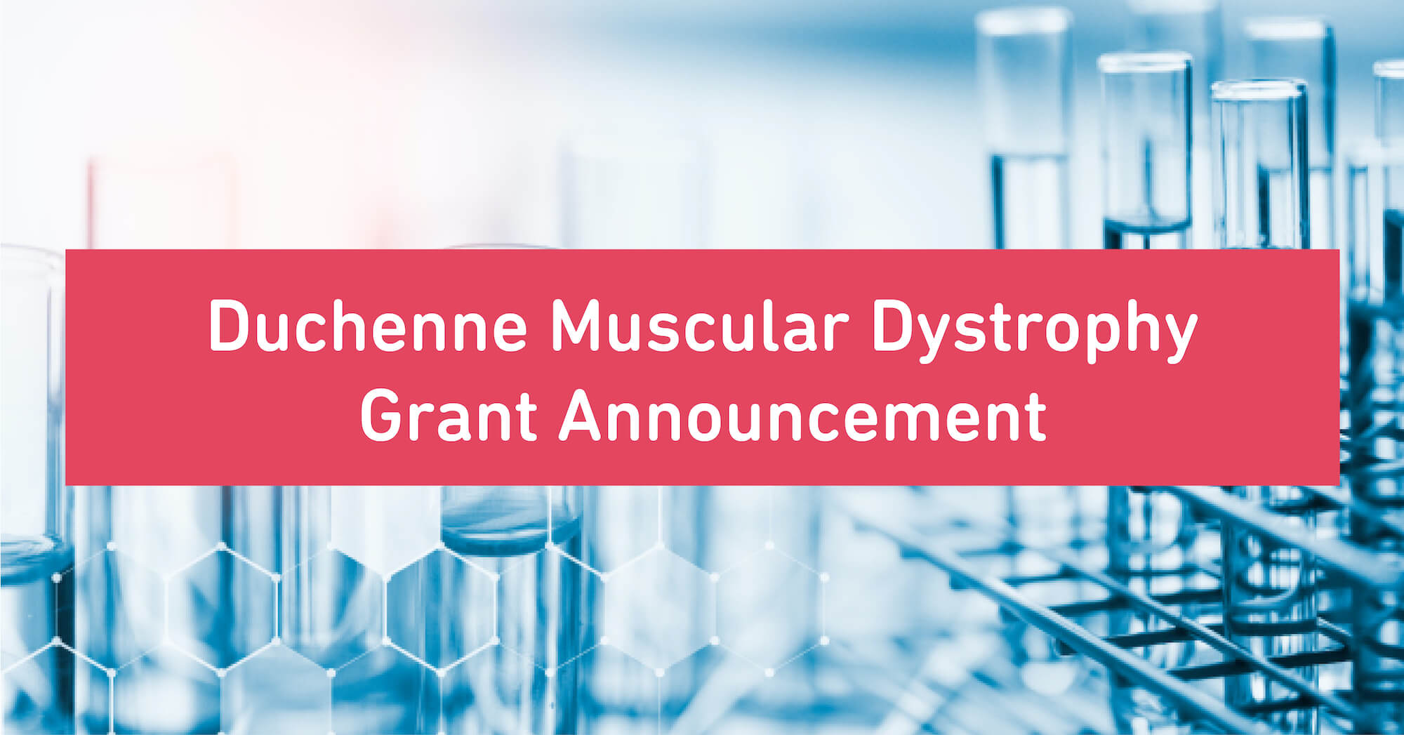 Duchenne Muscular Dystrophy Grant Announcement.