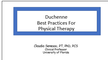 Duchenne Best Practices For Physical Therapy