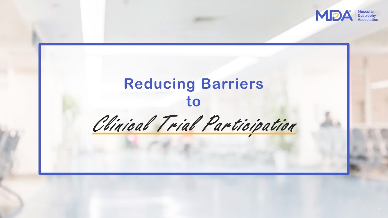 Reducing Barriers to Clinical Trial Participation