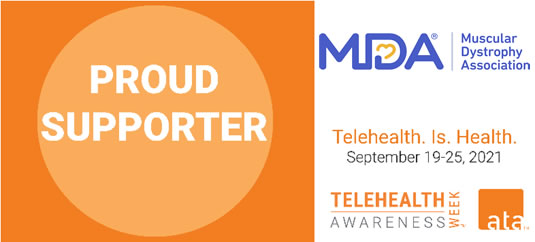 Muscular Dystrophy Association to Support Telehealth Awareness Week 2021 as an Endorsing Partner