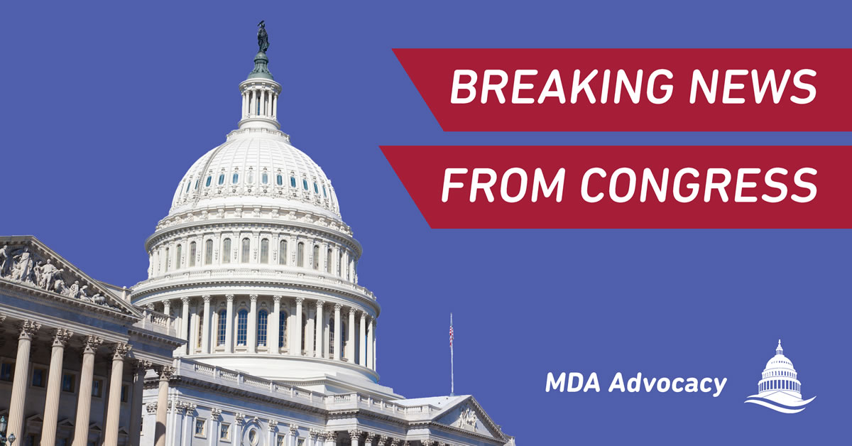 Muscular Dystrophy Association Celebrates Senate Passage of the ACT for ALS, calls on President Biden to Sign into Law