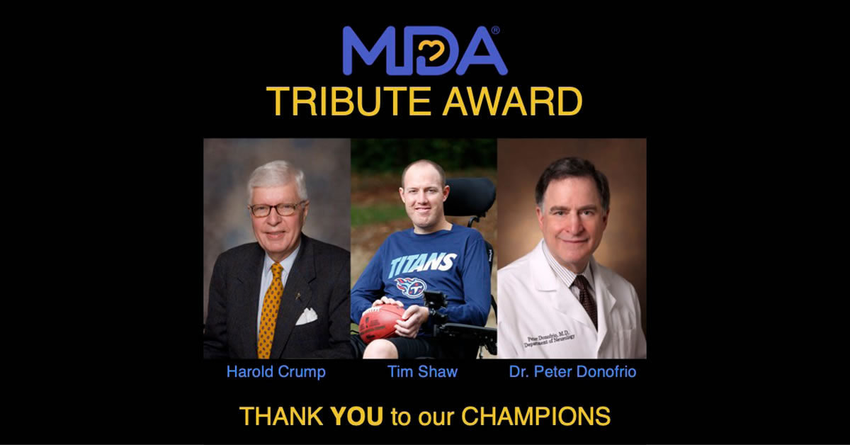Muscular Dystrophy Association (MDA) Launches Inaugural Tribute Awards in Nashville During Volunteer Celebration at Studio A at the Grand Ole Opry House