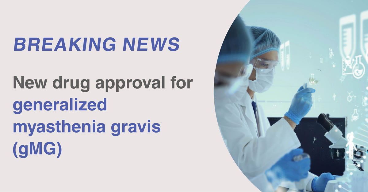 MDA Celebrates FDA Approval of Alexion's Ultomiris for Treatment of gMG