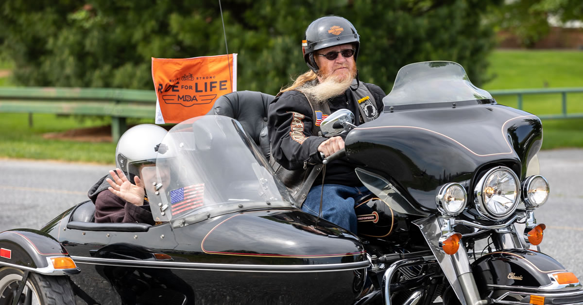 Ride for Life “Thunder Parade” will be held on Sunday, May 1 in Lebanon, Pennsylvania, part of the 3-day event benefitting the mission of the Muscular Dystrophy Association.