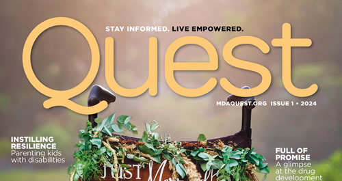 Cover of the MDA Quest Magazine Issue 1, 2024