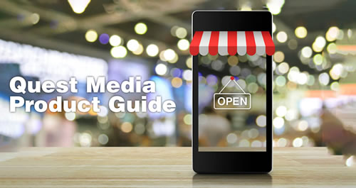 Quest Media Product Guide banner