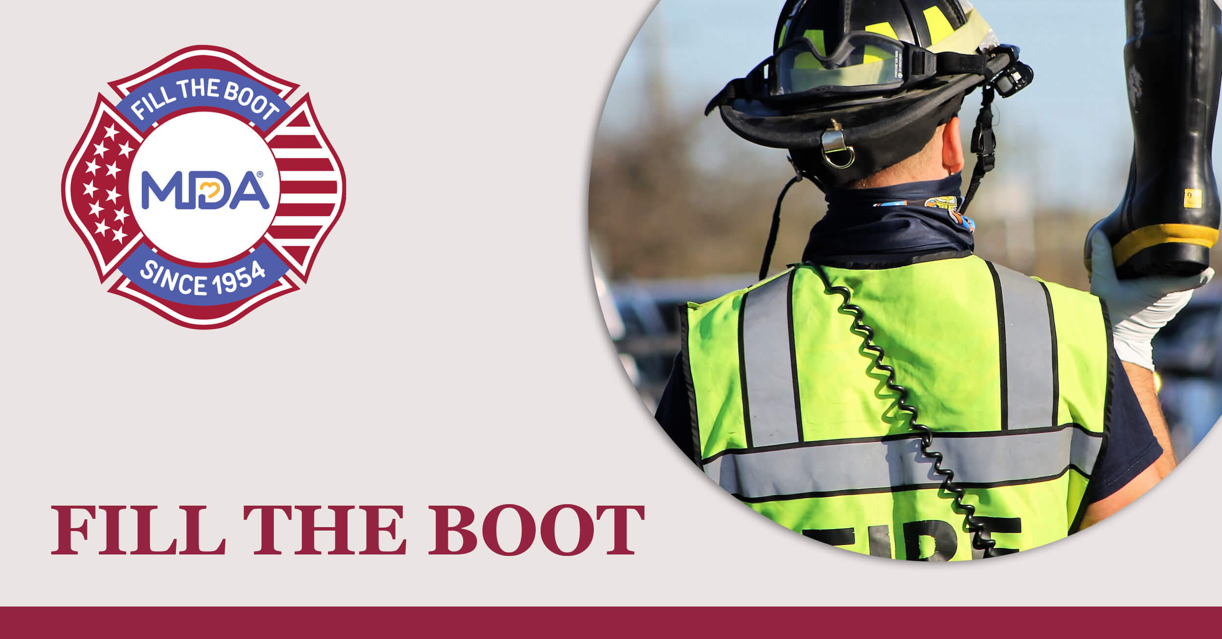 Virtual Fill the Boot MDA Firefighters
