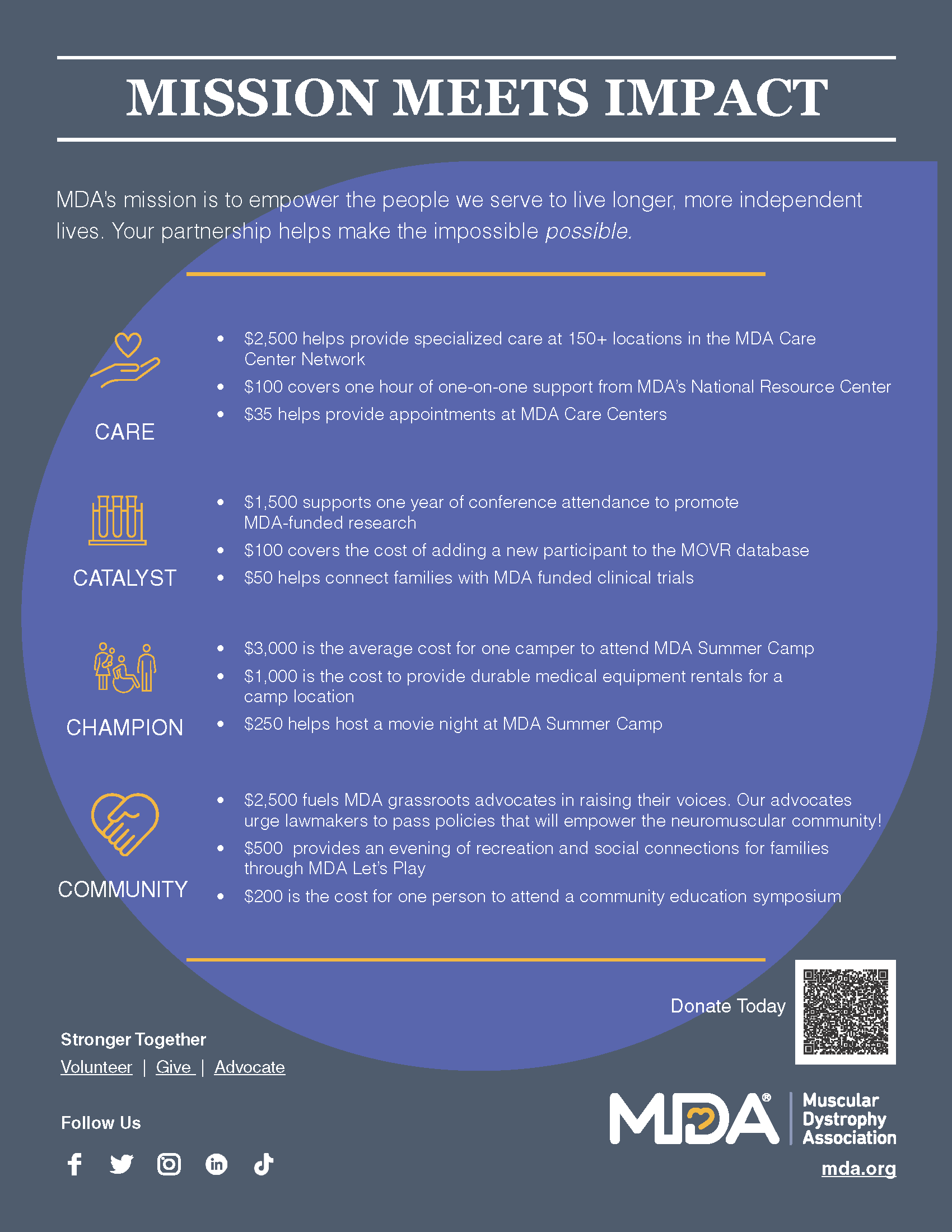 Screenshot of the Mission Meets Impact document.