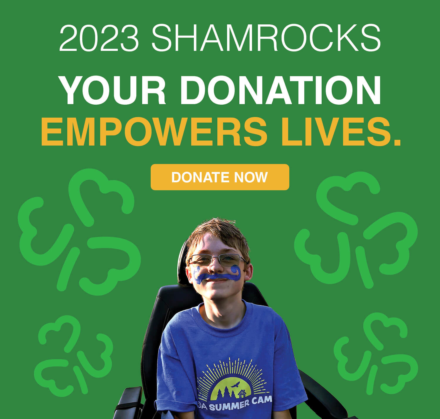 2023 Shamrocks. Your donation empowers lives.