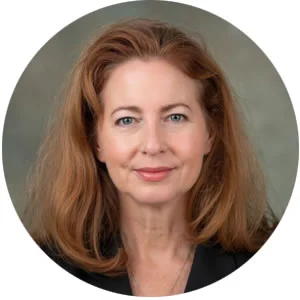 Sharon Hesterlee, PhD, interim President and CEO.