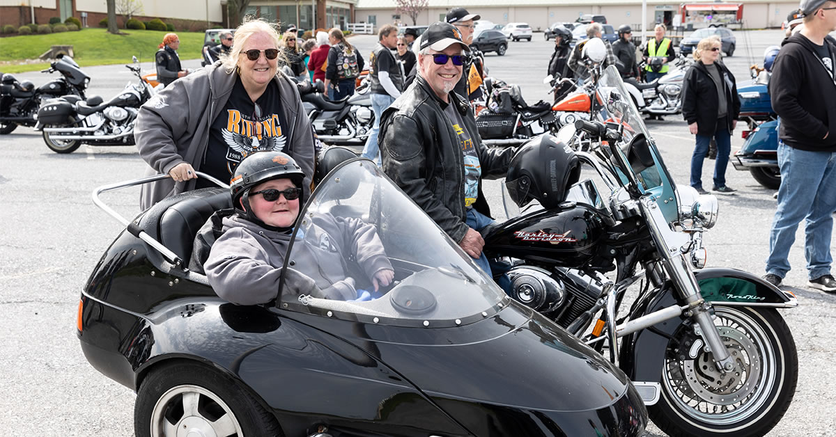Over 500 attendees celebrate at the 35th Annual MDA Ride for Life Fundraiser where the Eastern Harley-Davidson Dealers Association with the Western PA Harley-Davidson Dealer Association raised critical funds for families living with muscular dystrophy, ALS, and related neuromuscular diseases.