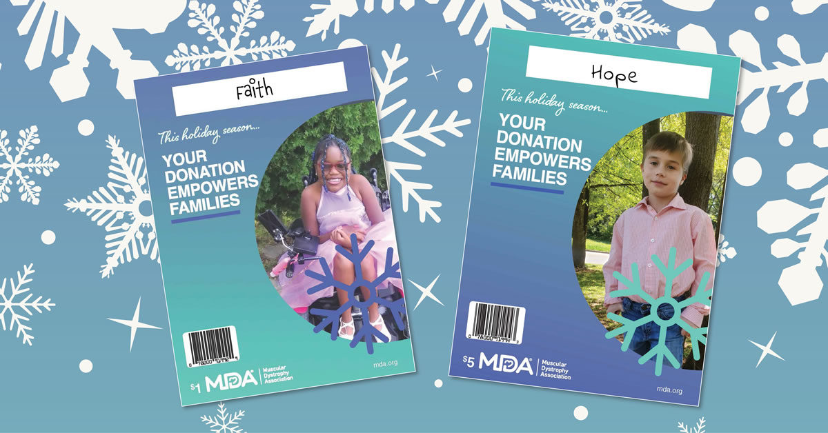 MDA Holiday pinup cards