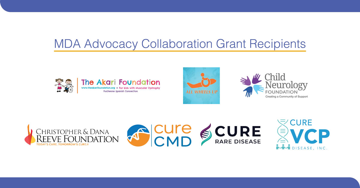 2023 Advocacy Collaboration Grants recipient logos.