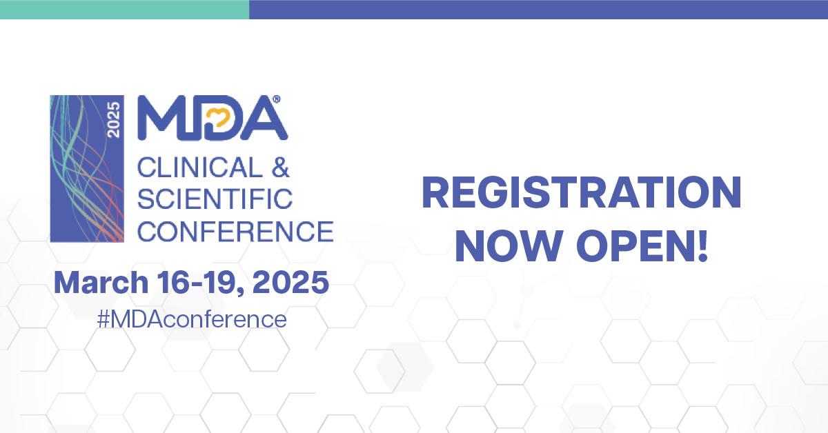 Registration Now Open for the 2025 MDA Clinical & Scientific Conference