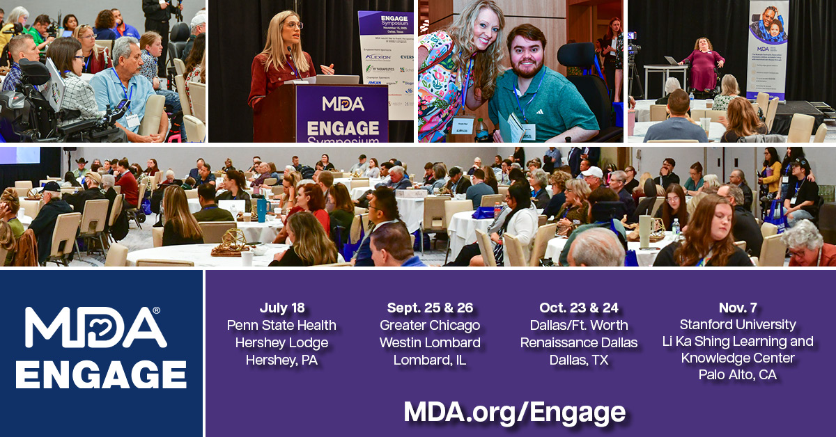 MDA Expands 2026 Engage Symposium Series, Bringing the Neuromuscular ...