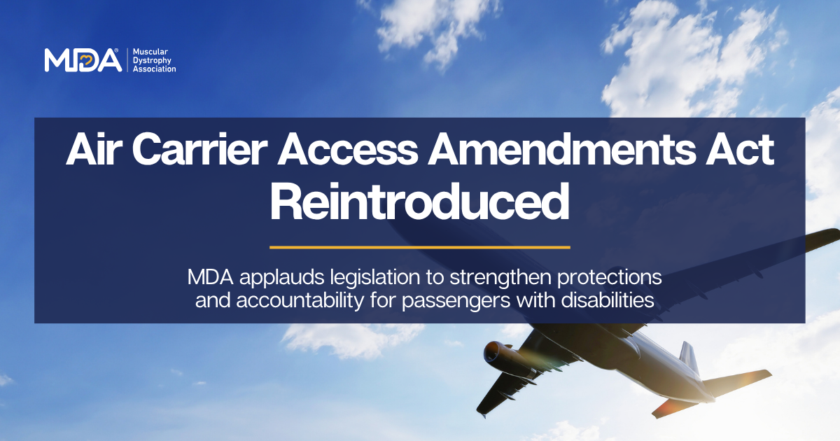 Air Carrier Access Amendments Act Reintroduced