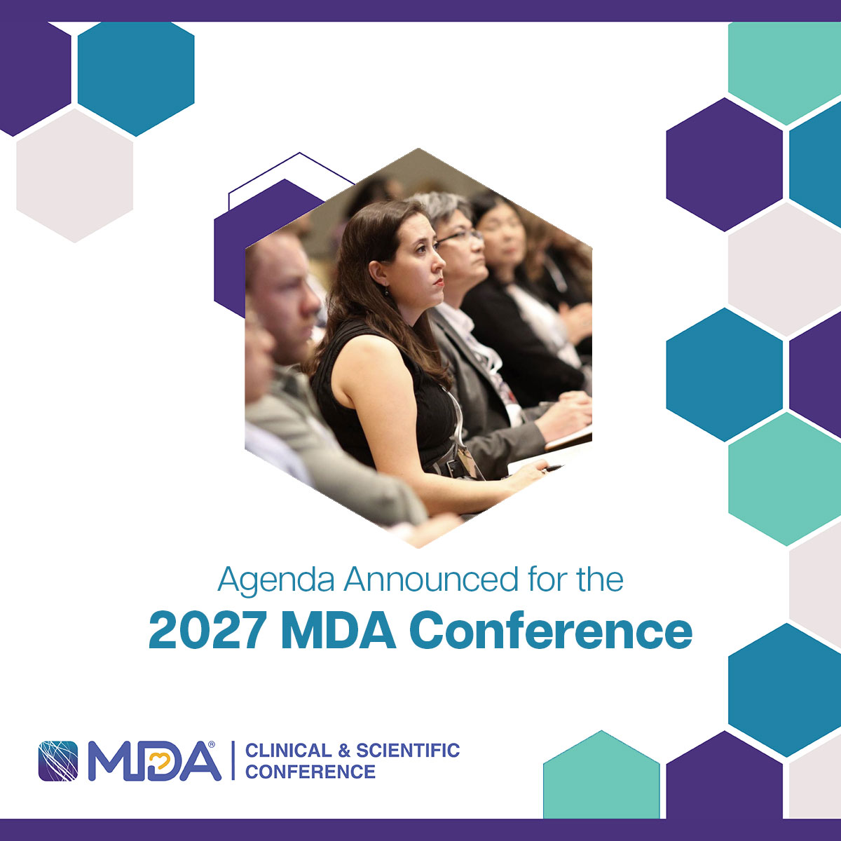 MDA announced the agenda for the 2027 MDA Clinical & Scientific Conference