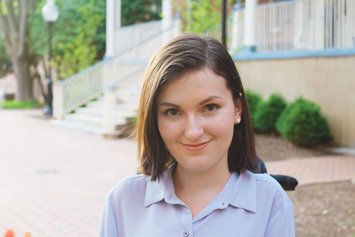 Anna Landre, a student at Georgetown University in Washington, D.C.