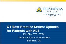 OT Best Practice Series: Updates for Patients with ALS