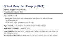 Spinal Muscular Atrophy (SMA)