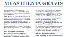 Myasthenia gravis (MG)